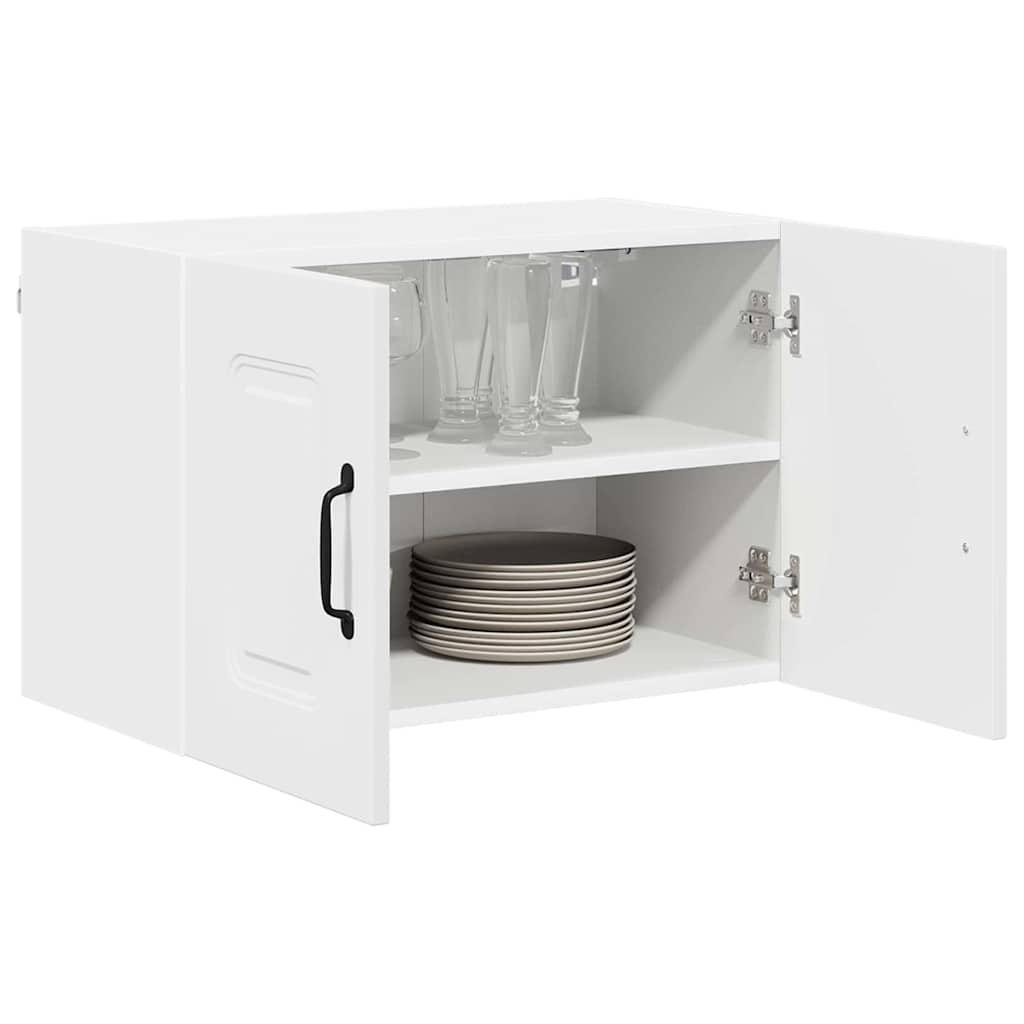 Küchenhängeschrank mit Regal Weiß 60 x 31 x 40 cm Holzwerkstoff
